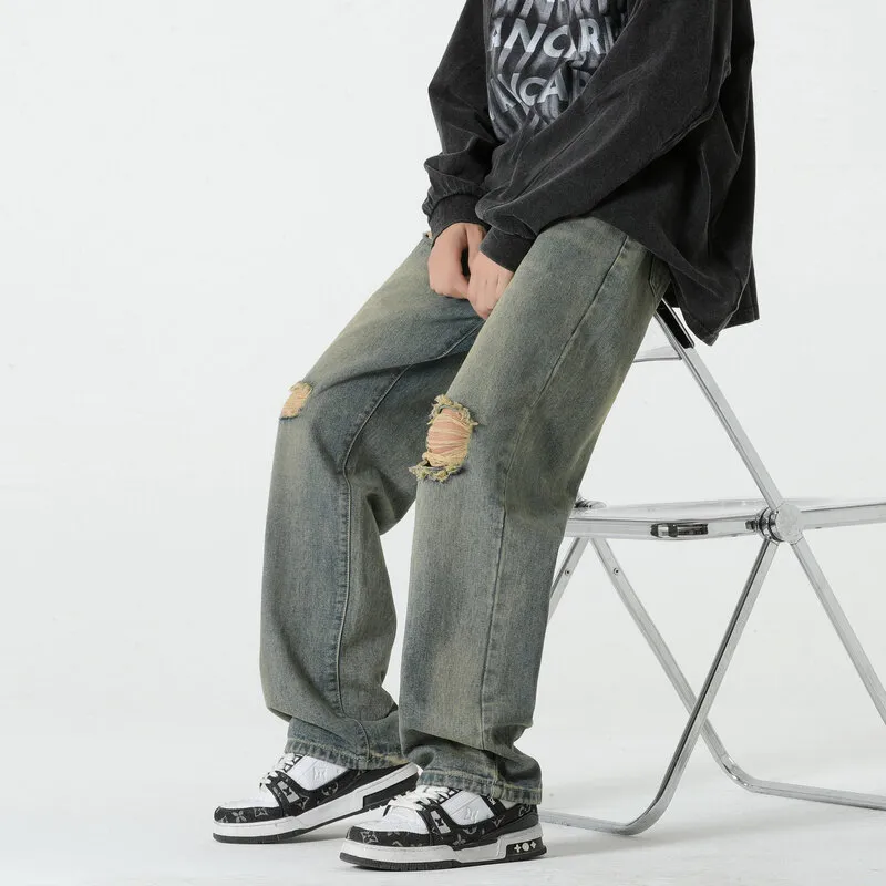 VERAF CA Jeans Unisex Vintage Blue-5