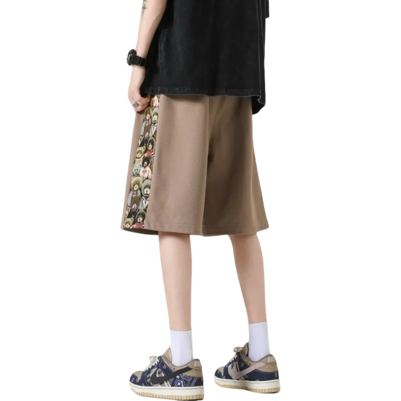 PAINT STAIN Casual Shorts Unisex-33