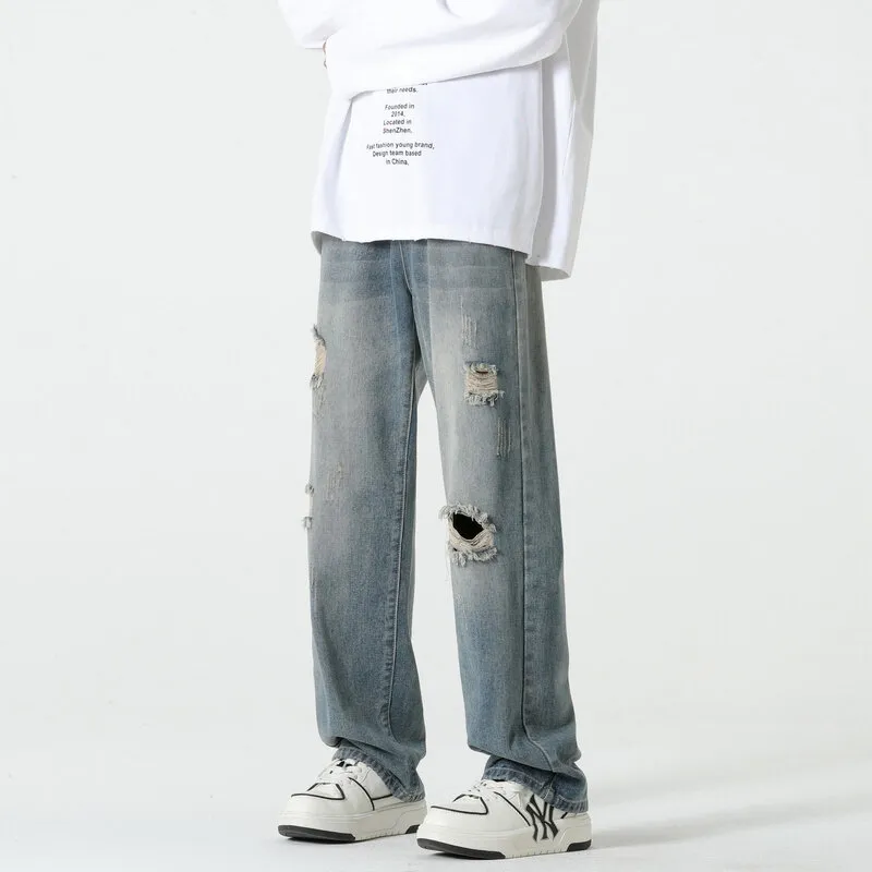 VERAF CA Jeans Unisex Vintage Blue-3