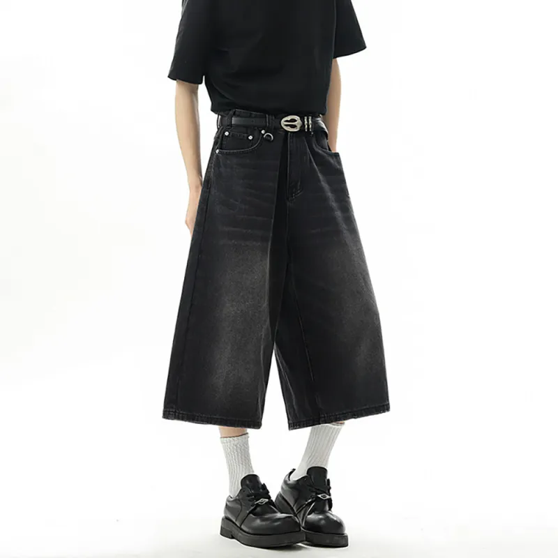 VERAF CA Denim Shorts Unisex-4