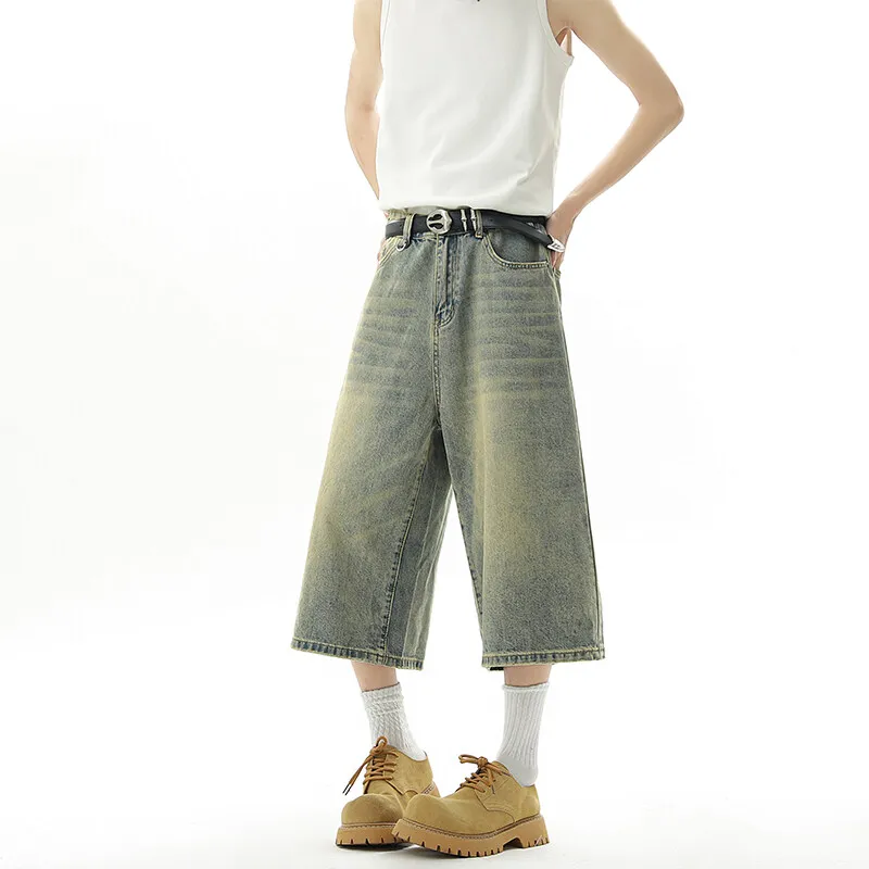 VERAF CA Denim Shorts Unisex-8