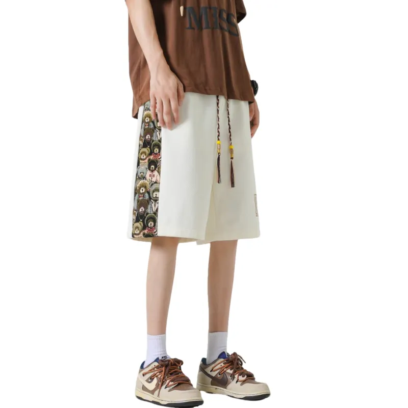 PAINT STAIN Casual Shorts Unisex-12