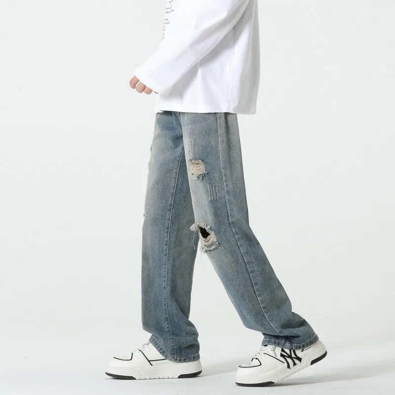 VERAF CA Jeans Unisex Vintage Blue-4