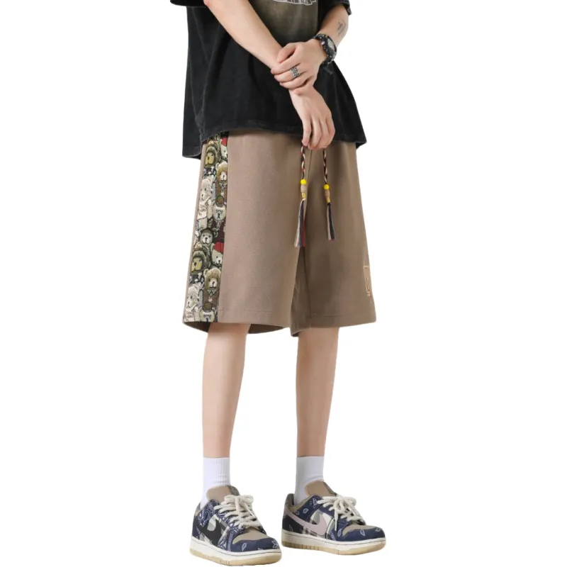 PAINT STAIN Casual Shorts Unisex-32