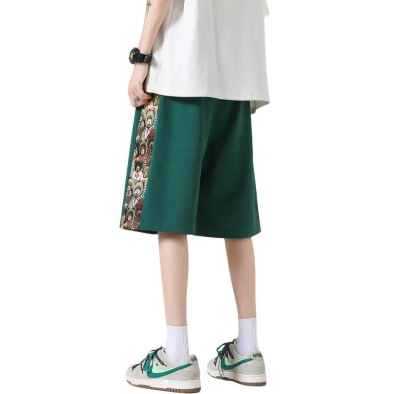 PAINT STAIN Casual Shorts Unisex-23