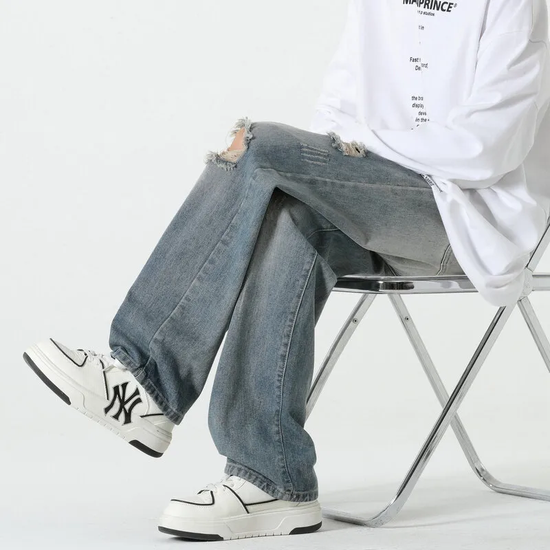 VERAF CA Jeans Unisex Vintage Blue-5