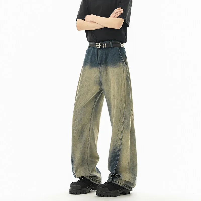VERAF CA Jeans Unisex Yellow Mud-1