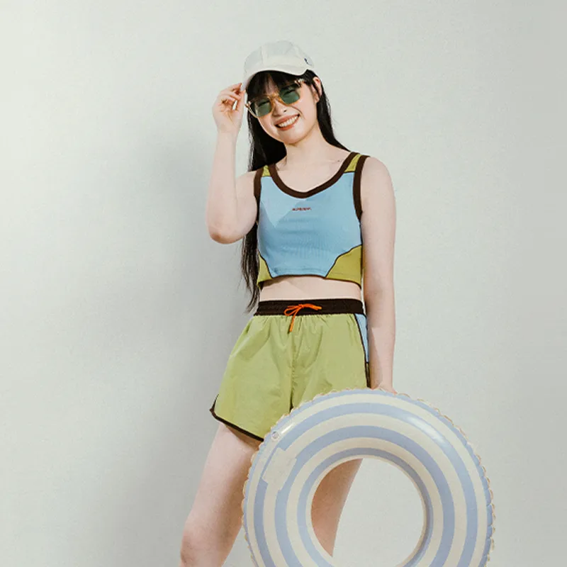 ACMEITEM Tank Tops Women's Sky Blue-3