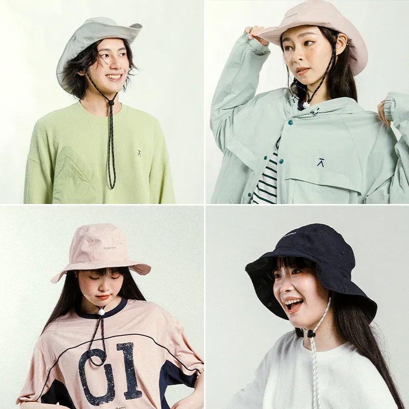 ACMEITEM Polyester Bucket Hats Unisex-1