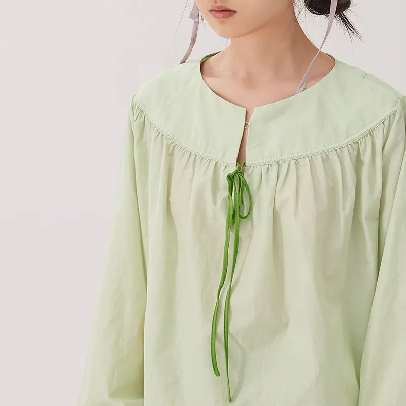 Sangluo Pajama Set Women's Green Jade Stone-3
