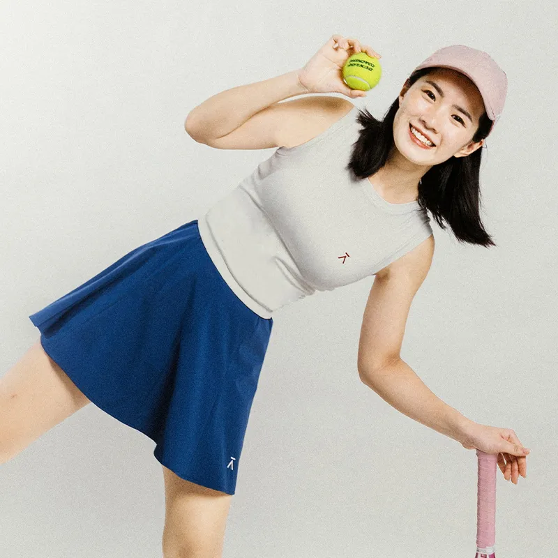ACMEITEM Sleeveless Sports Shirts Women's-5
