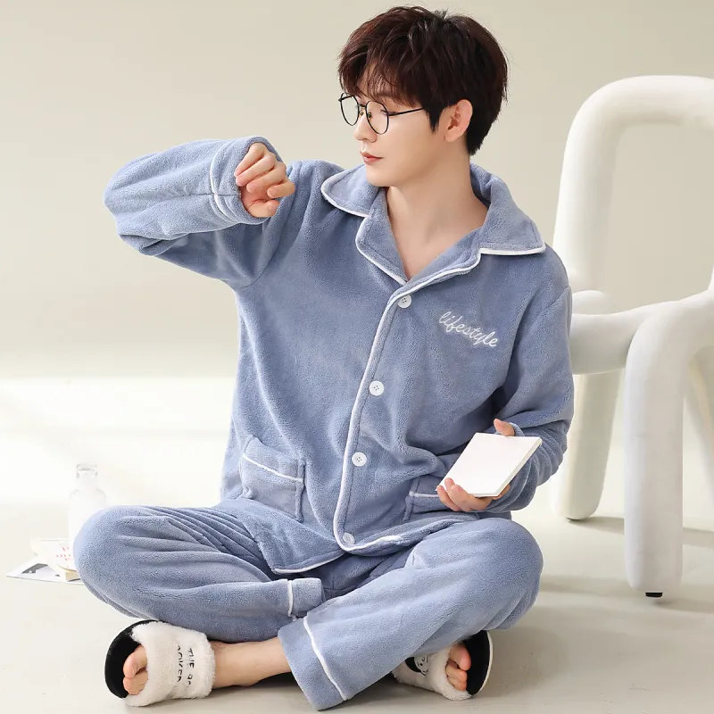 H YXIANG Men Pajama Sets-1
