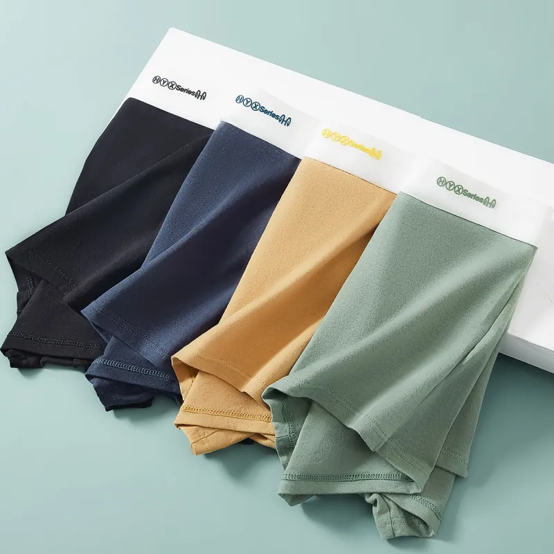 H YXIANG Underpants Men's 4 Pack-2