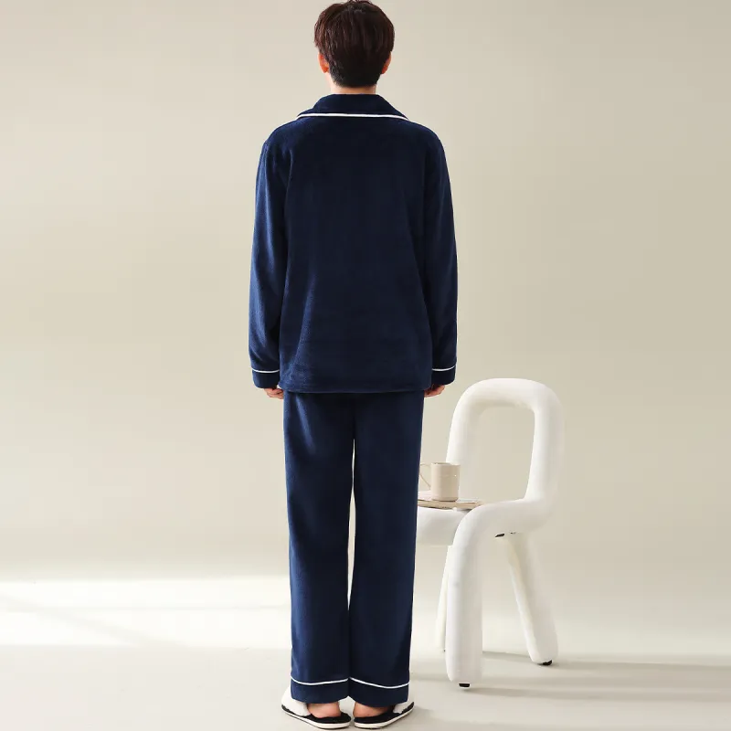 H YXIANG Men Pajama Sets-9