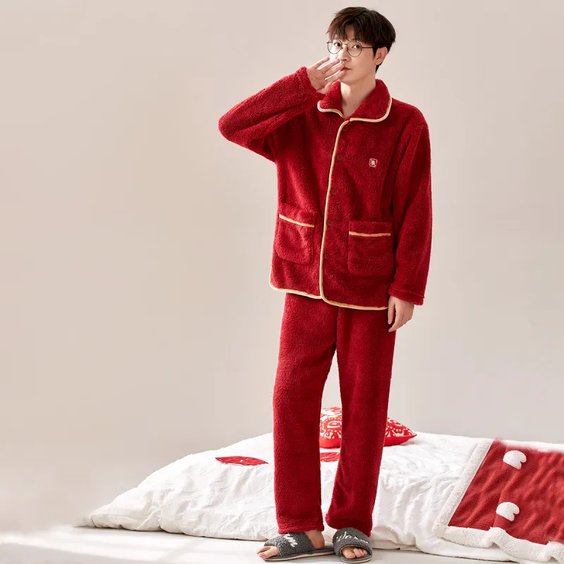 H YXIANG Unisex Pajama Sets-3