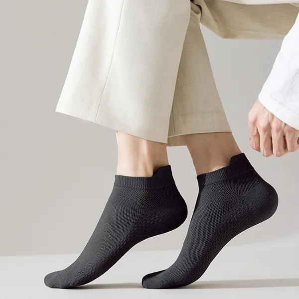 H-YXIANG No-Show Socks Men's 8 Pack-4