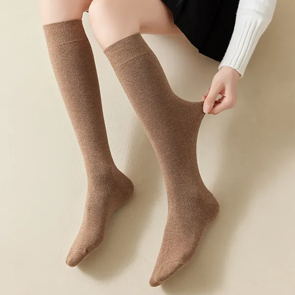 H YXIANG Knee High Socks Women's 2 Pack-13