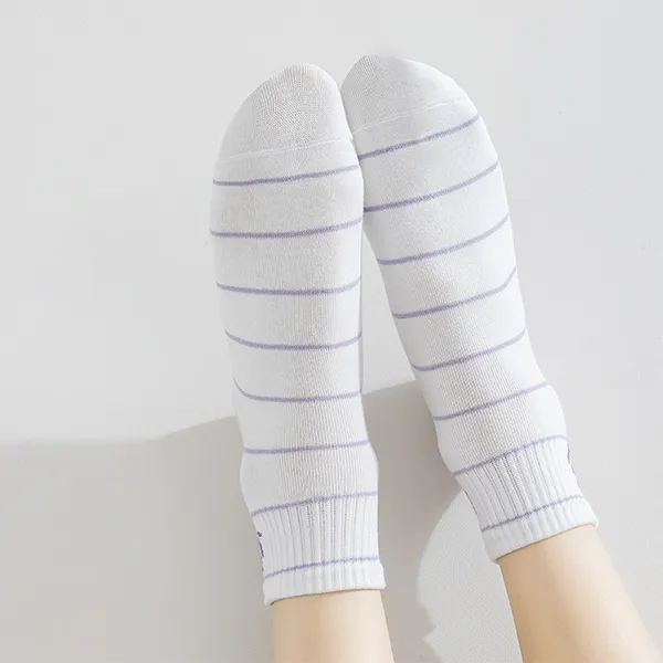 H YXIANG Ankle Socks Women's 6 Pack Purple Shades-4