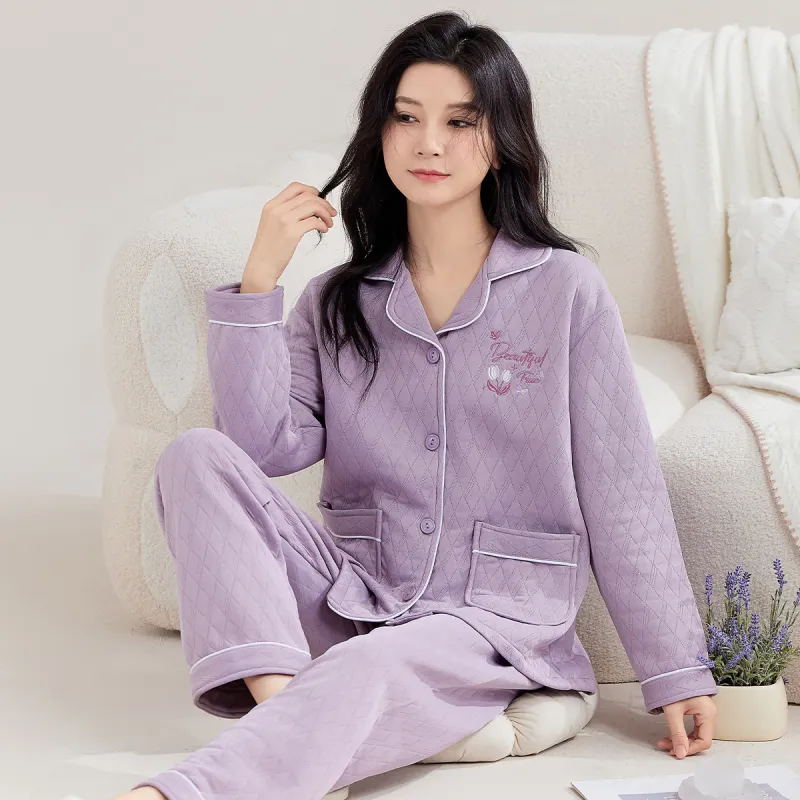 H YXIANG Women's Pajama Sets-6
