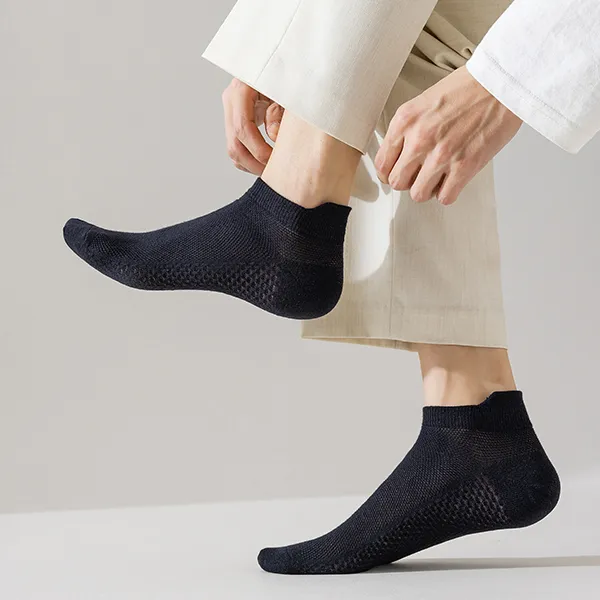 H-YXIANG No-Show Socks Men's 8 Pack-3