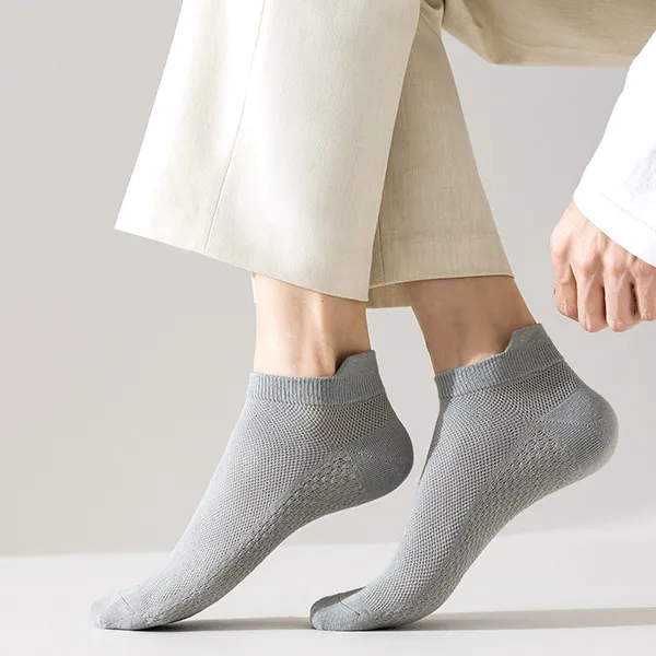 H-YXIANG No-Show Socks Men's 8 Pack-1