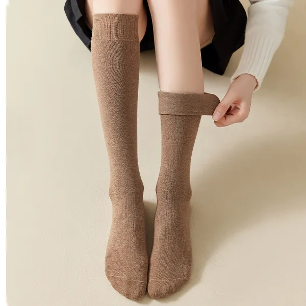 H YXIANG Knee High Socks Women's 2 Pack-10