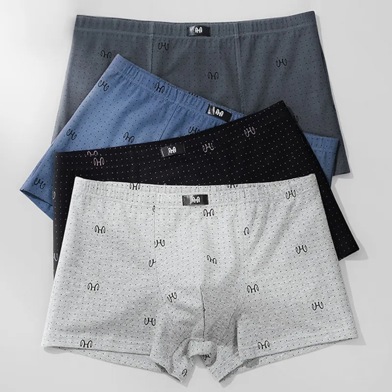 H YXIANG Underpants Men's 4 Pack-2