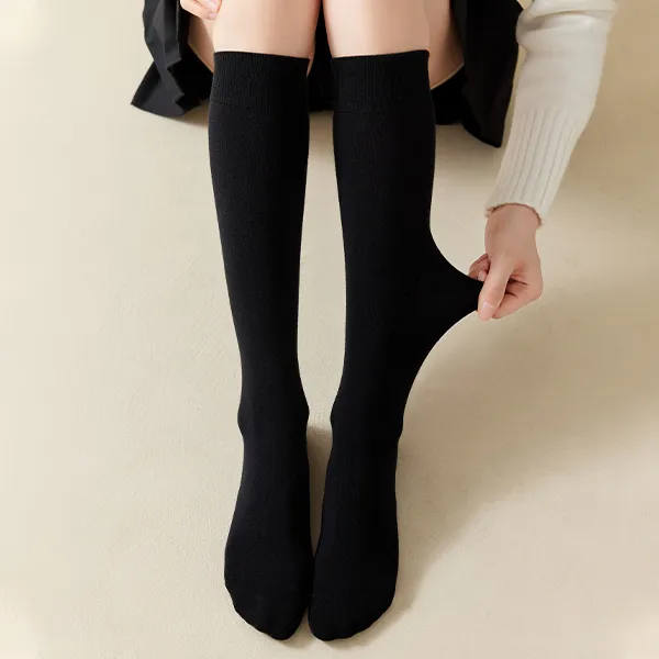 H YXIANG Knee High Socks Women's 2 Pack-8