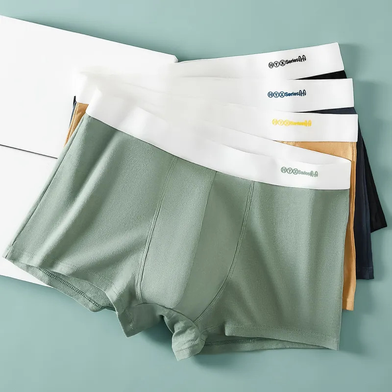 H YXIANG Underpants Men's 4 Pack-1