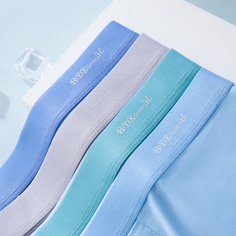 H YXIANG Underpants Men's 4 Pack-4