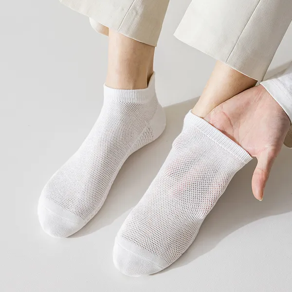 H-YXIANG No-Show Socks Men's 8 Pack-11