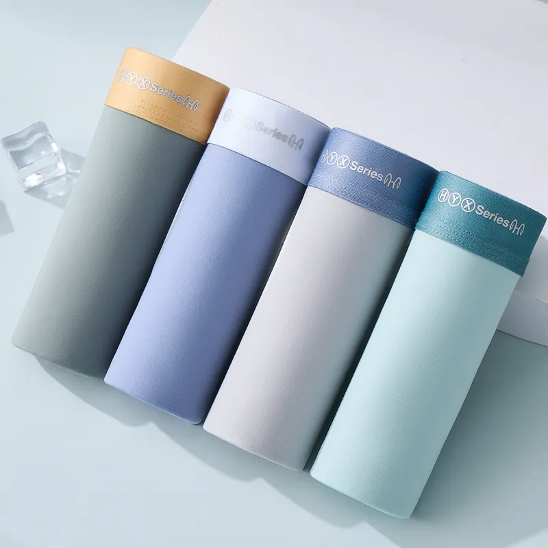 H YXIANG Underpants Men's 4 Pack-3