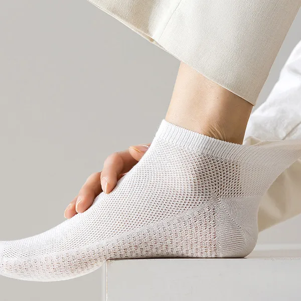 H-YXIANG No-Show Socks Men's 8 Pack-10