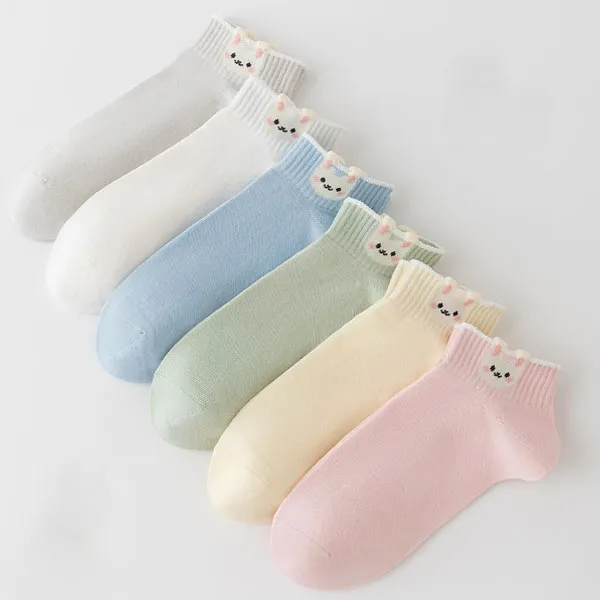 H-YXIANG No-Show Socks Women's 6 Pack-5