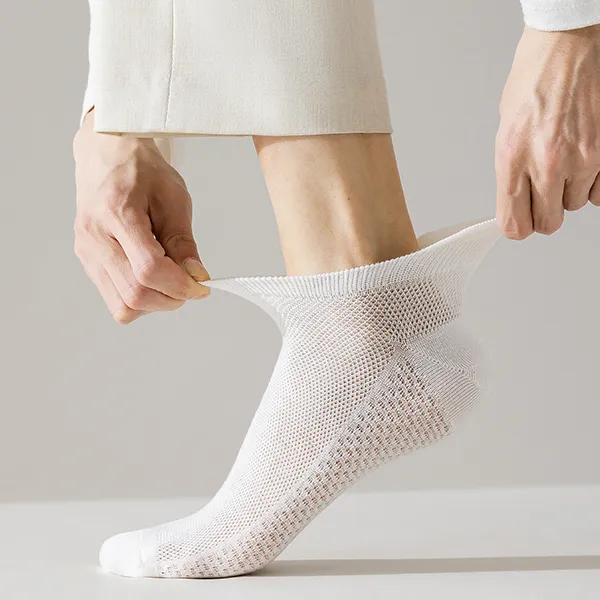 H-YXIANG No-Show Socks Men's 8 Pack-12