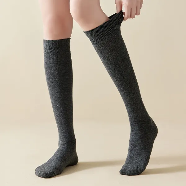 H YXIANG Knee High Socks Women's 2 Pack-3