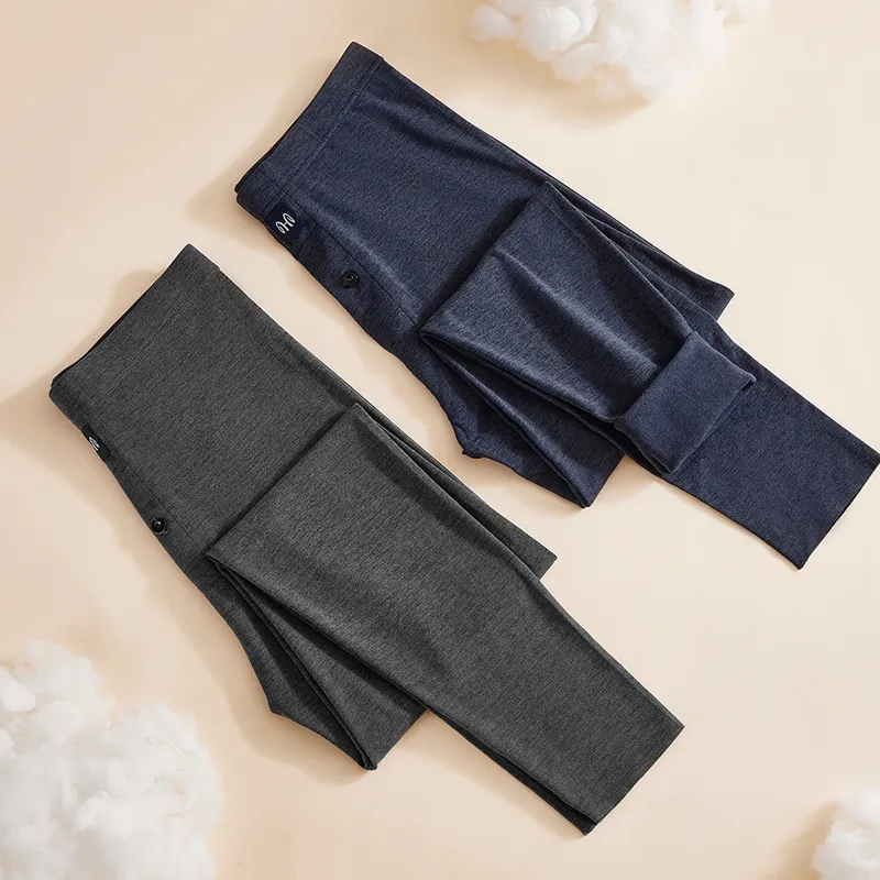 H YXIANG Men Thermal Pants-15