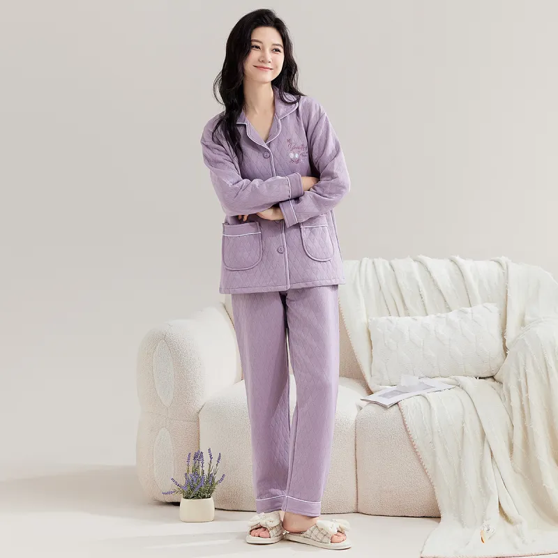 H YXIANG Women's Pajama Sets-8