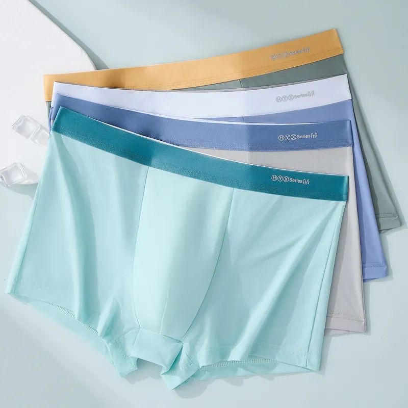 H YXIANG Underpants Men's 4 Pack-1