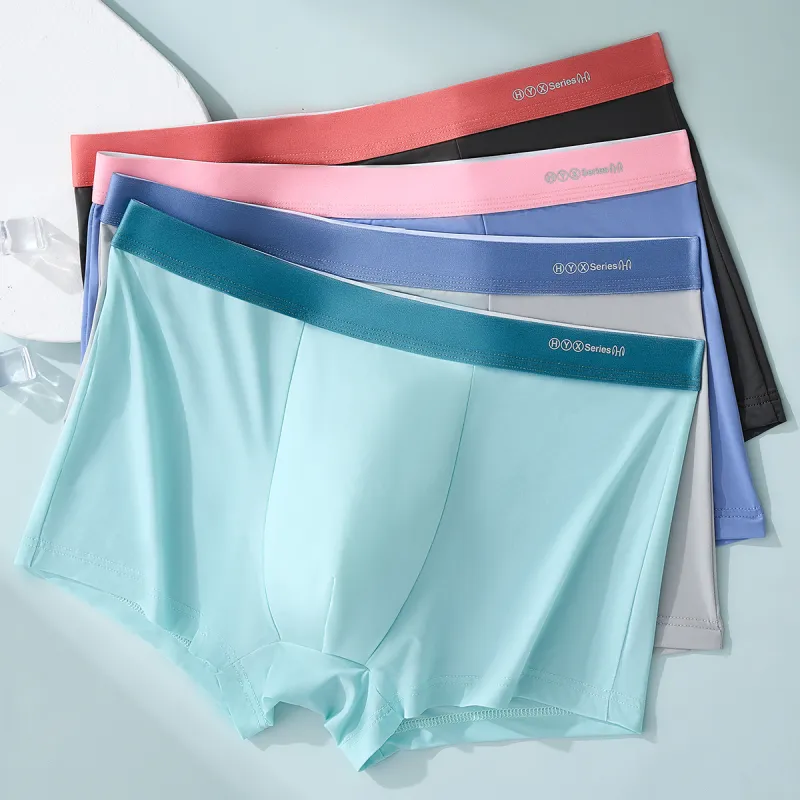 H YXIANG Underpants Men's 4 Pack-7