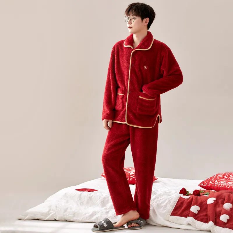H YXIANG Unisex Pajama Sets-4