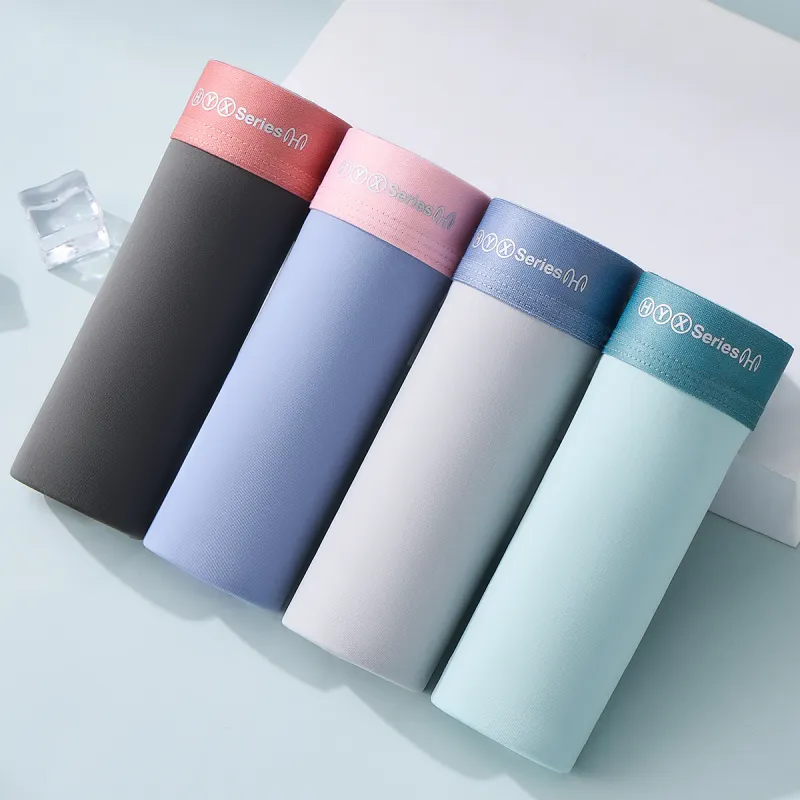 H YXIANG Underpants Men's 4 Pack-9