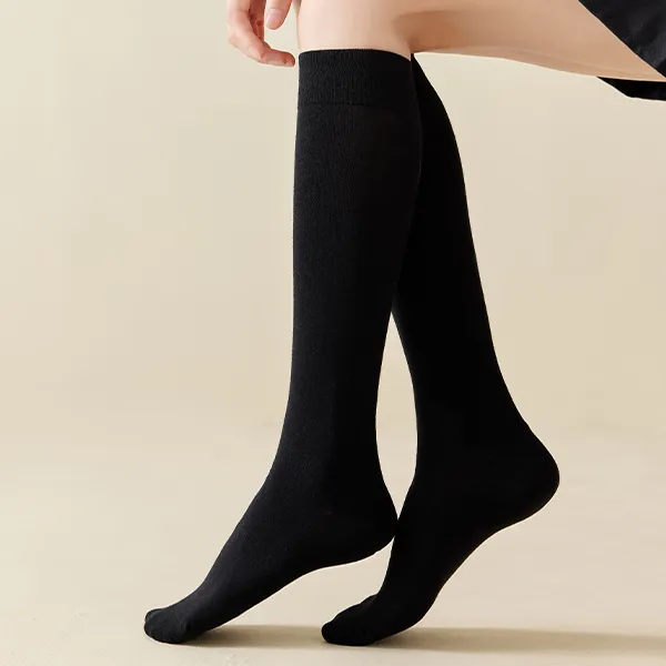 H YXIANG Knee High Socks Women's 2 Pack-11