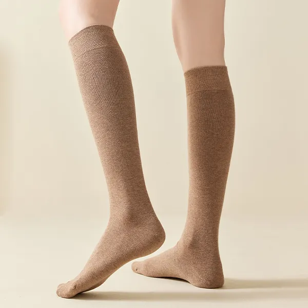 H YXIANG Knee High Socks Women's 2 Pack-9