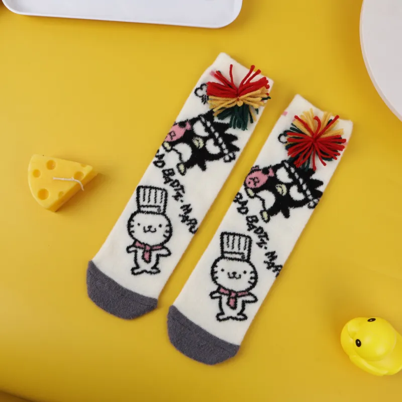 Sanrio Cool Penguin Collection Mid-Calf Socks Women's 2 Pack-2