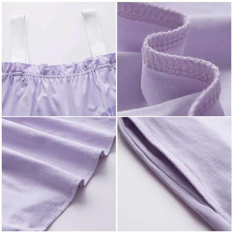 Disney Nightgown Summer Women's Purple-1