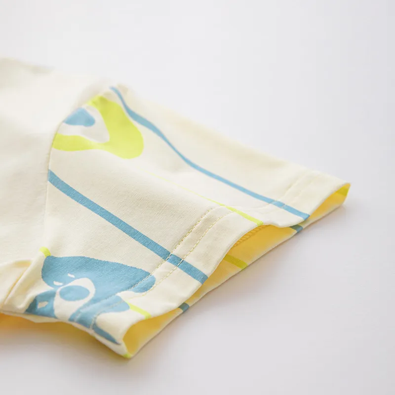 Disney Pajama Set Men's Light Yellow-2