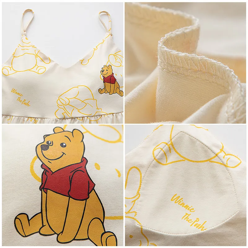 Disney Nightgown Summer Women's Light Yellow-2