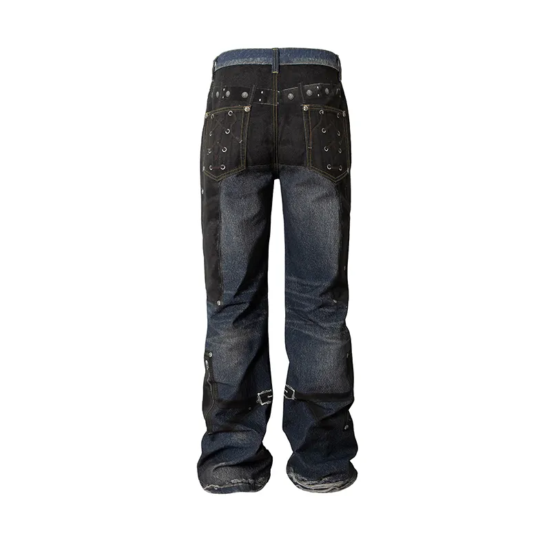 YADcrew Jeans Women's Blue-1