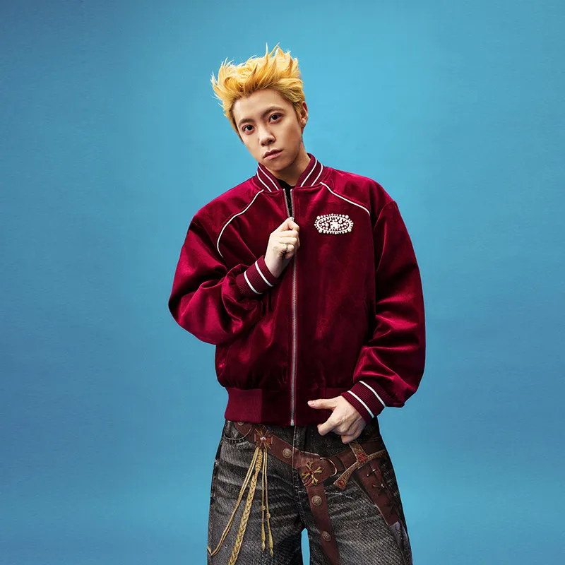 YADcrew Jackets & Coats Unisex Burgundy-5